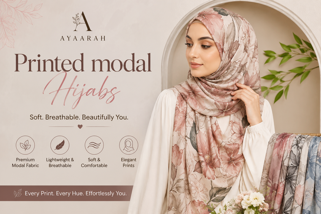 How to Style Printed Modal Hijabs for Every Occasion