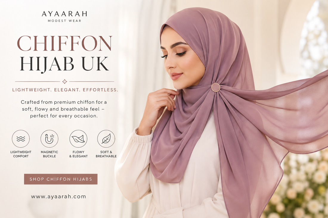 How to Choose the Best Chiffon Hijab UK for Comfort and Style