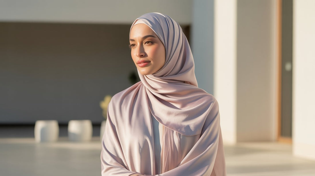 Effortless Style with Magnetic Chiffon Hijabs