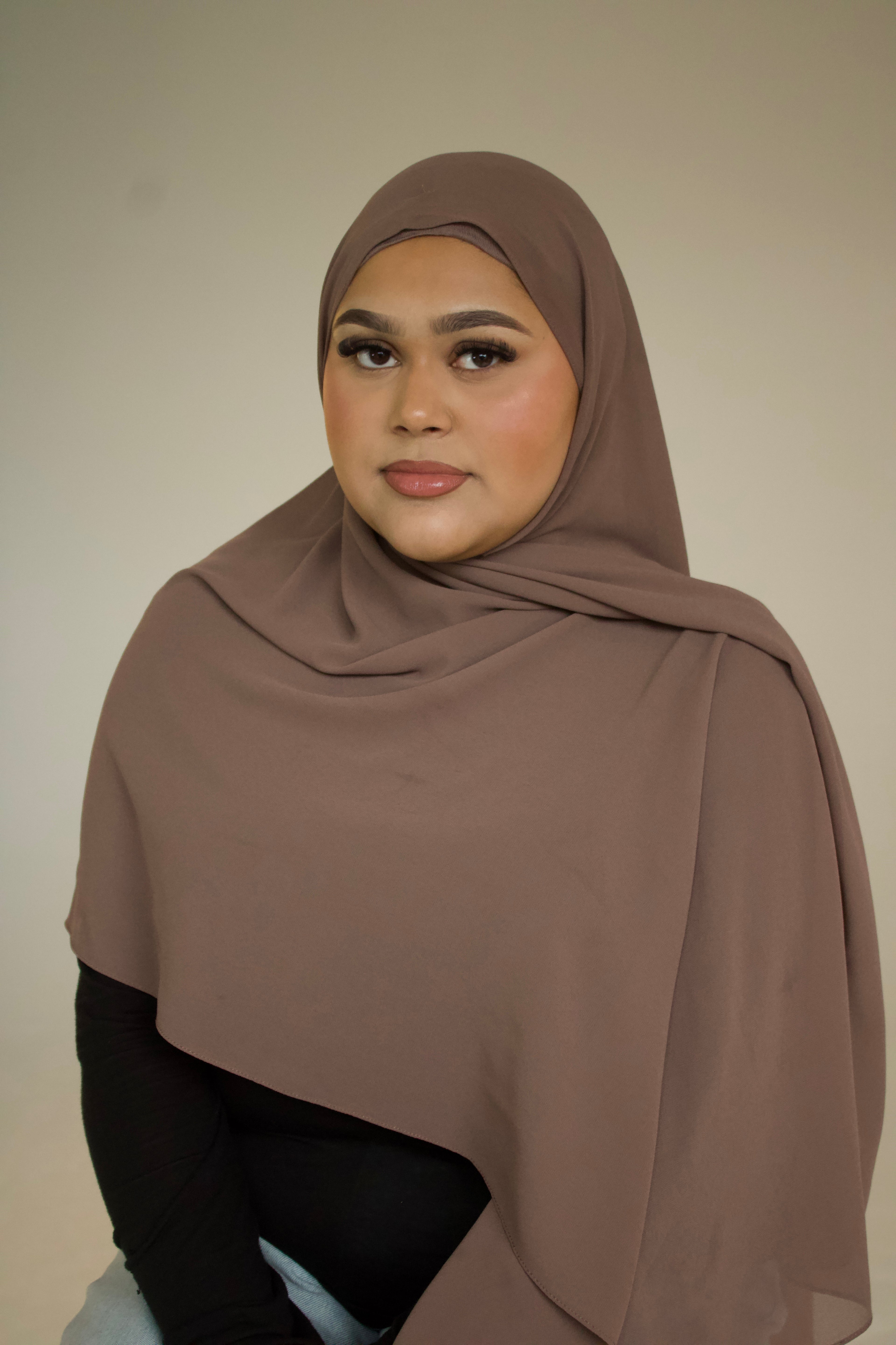 NEW PREMIUM Chiffon with Magnet Instant Hijab