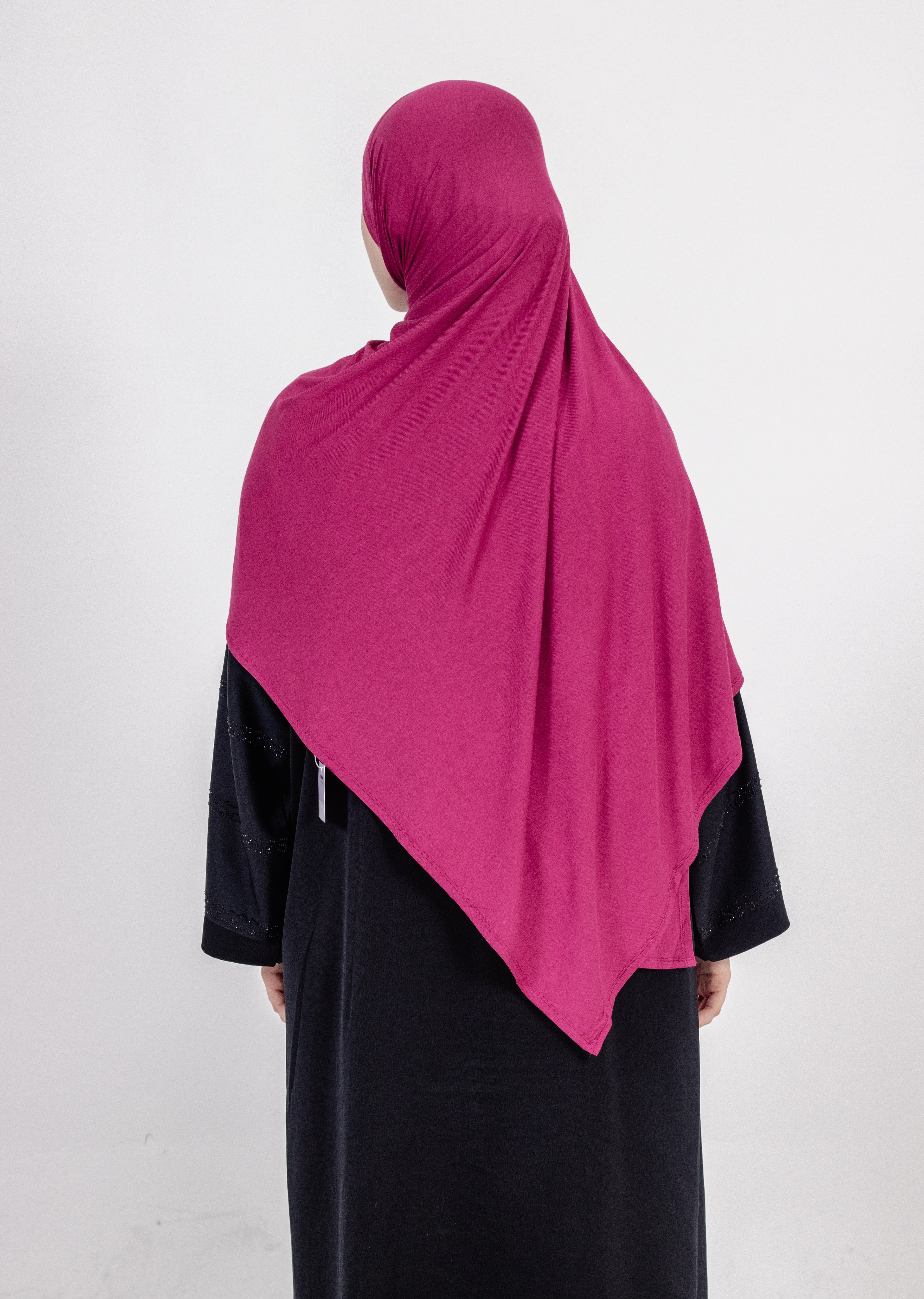 Luxury Bamboo Jersey Double Stitched Hijab