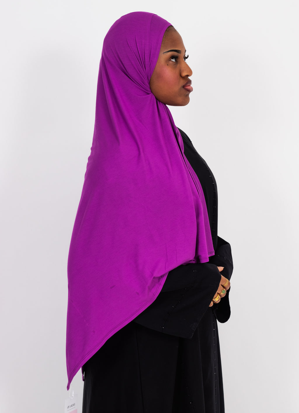 Luxury Bamboo Jersey Double Stitched Hijab