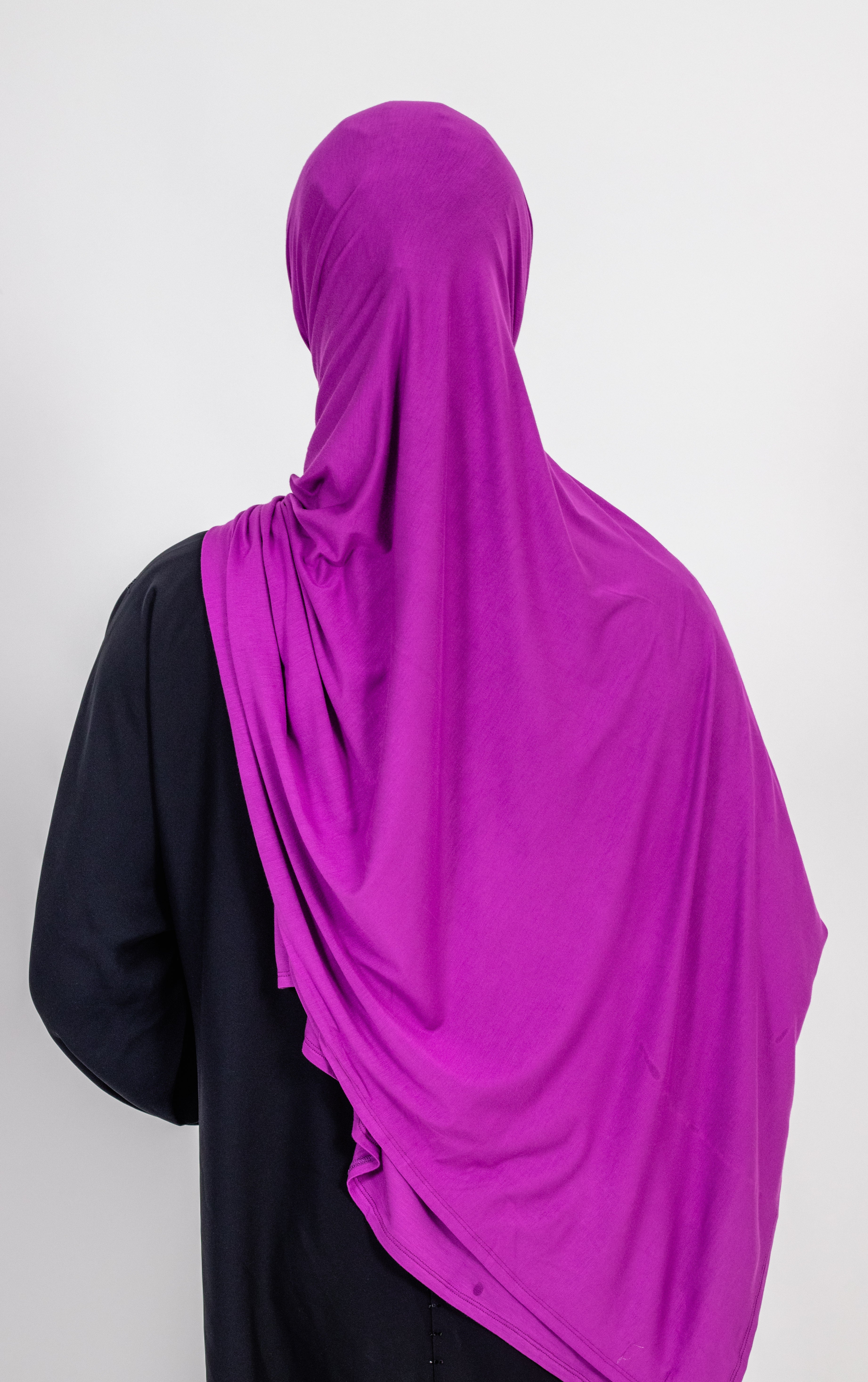 Luxury Bamboo Jersey Double Stitched Hijab