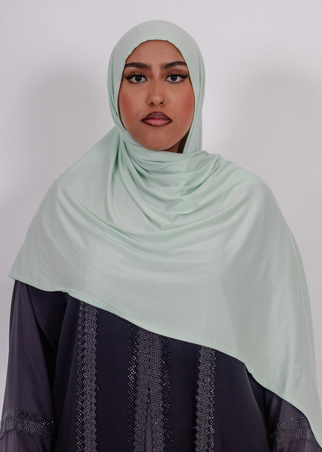 Luxury Bamboo Jersey Double Stitched Hijab