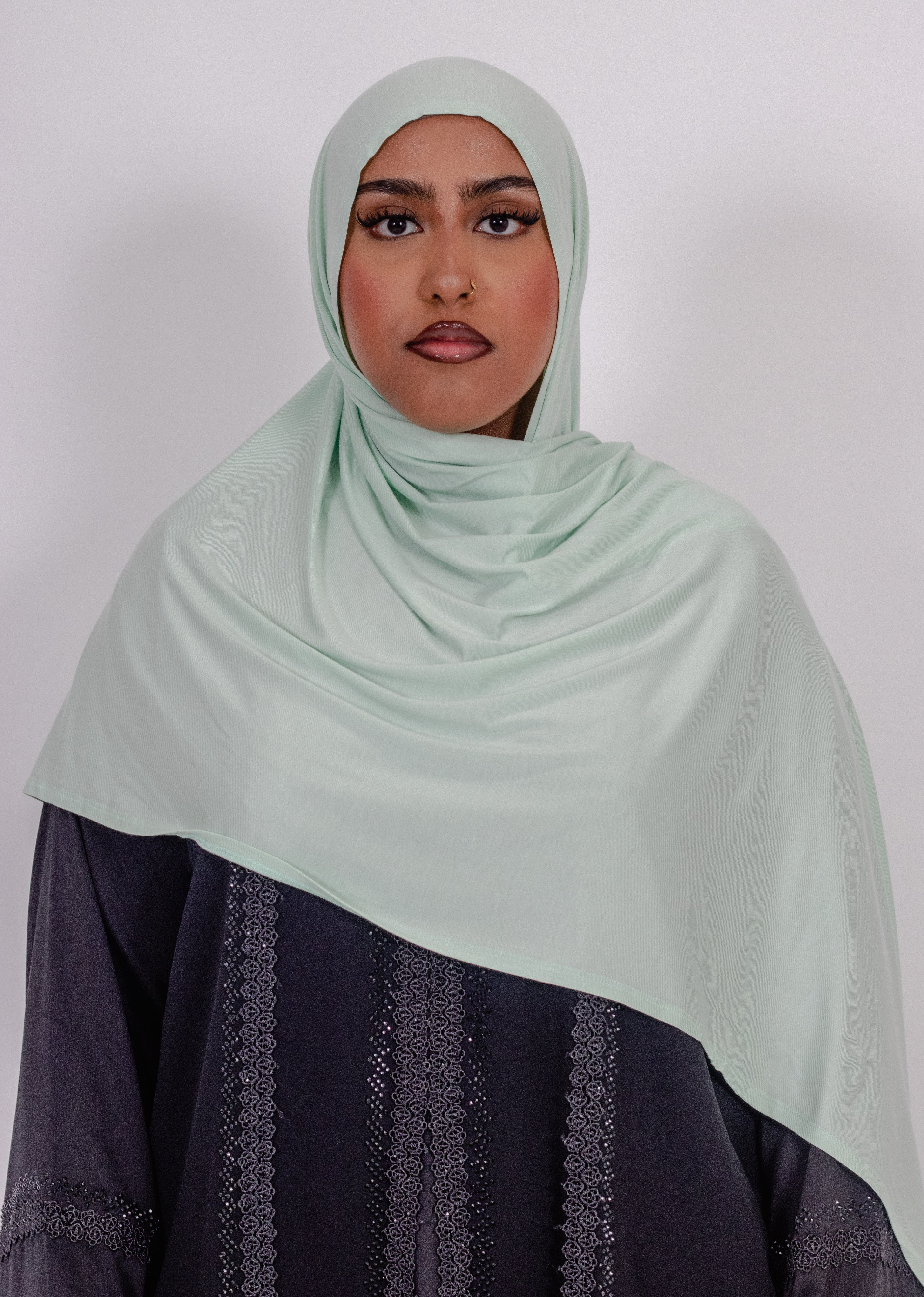 Luxury Bamboo Jersey Double Stitched Hijab