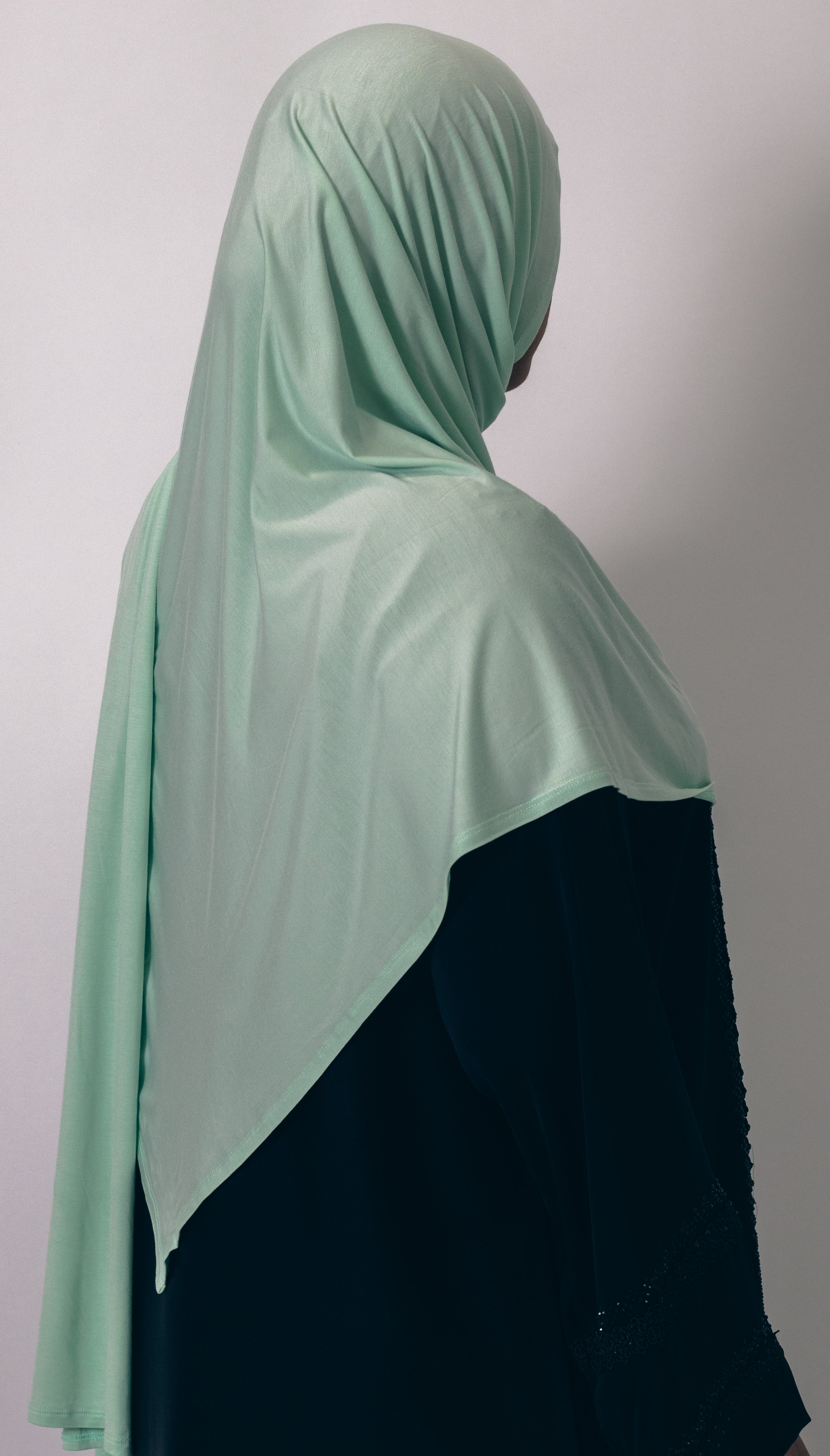 Luxury Bamboo Jersey Double Stitched Hijab