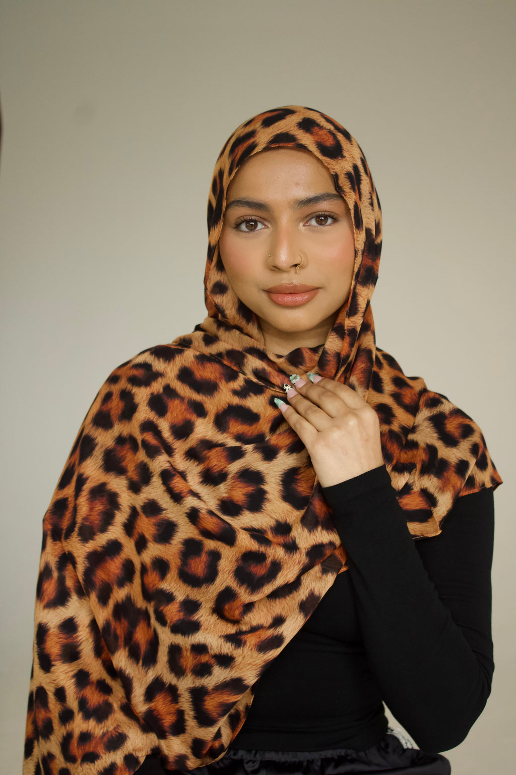 Premium Leopord Printed Modal Hijabs