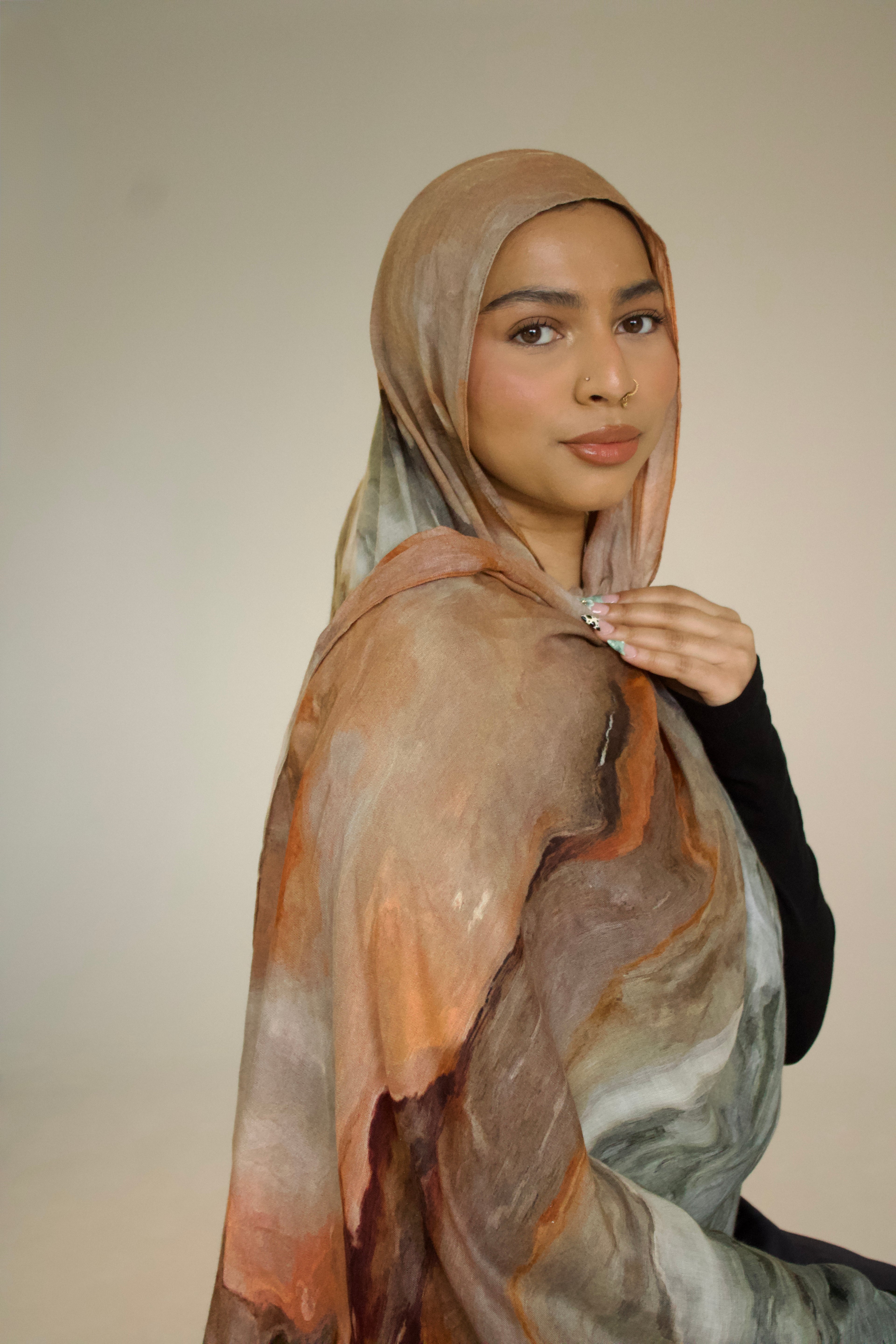 Sandstorm Printed Modal Hijab