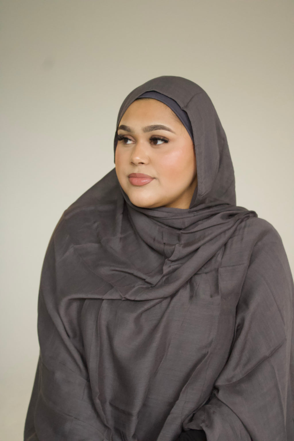 Premium Bamboo Modal Hijab with Cotton/Spandex Undercap – Soft, Breathable, Non-Slip Headscarf Set
