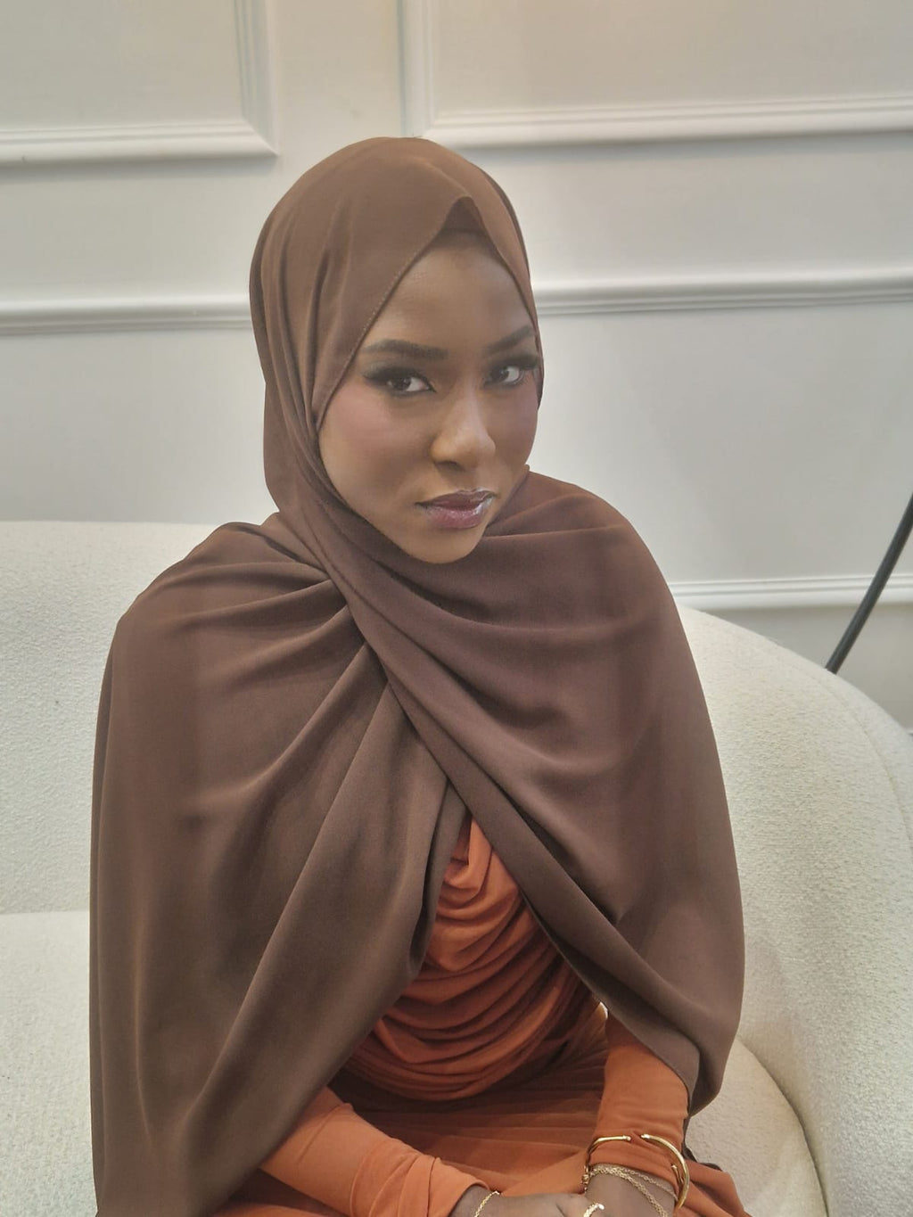 NEW AND IMPROVED PREMIUM Chiffon with Magnet Instant Hijab