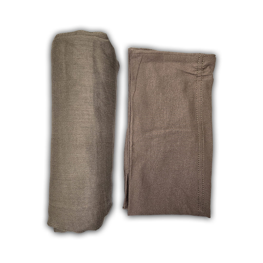Premium Bamboo Modal Hijab with Cotton/Spandex Undercap – Soft, Breathable, Non-Slip Headscarf Set