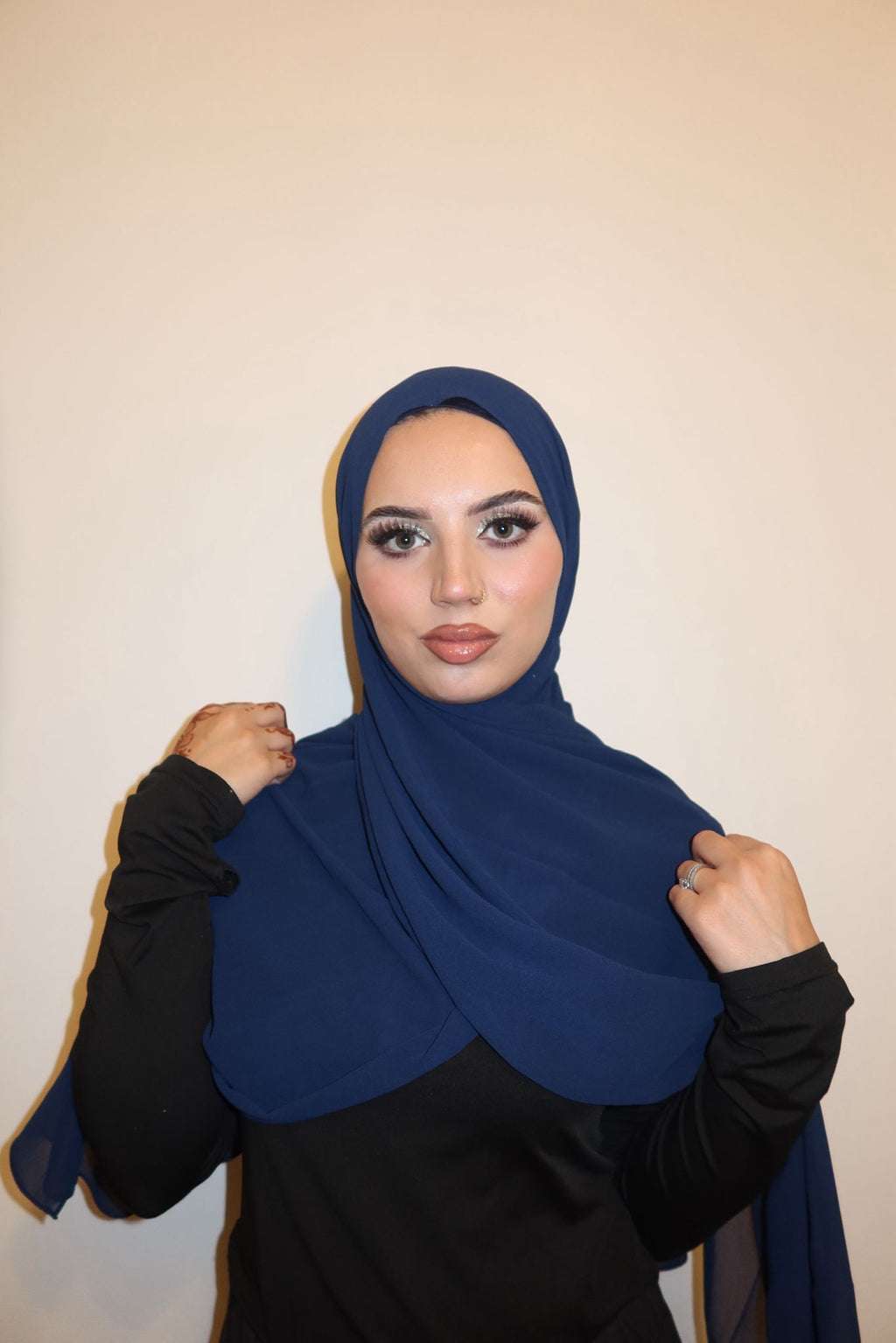 NEW PREMIUM Chiffon with Magnet Instant Hijab