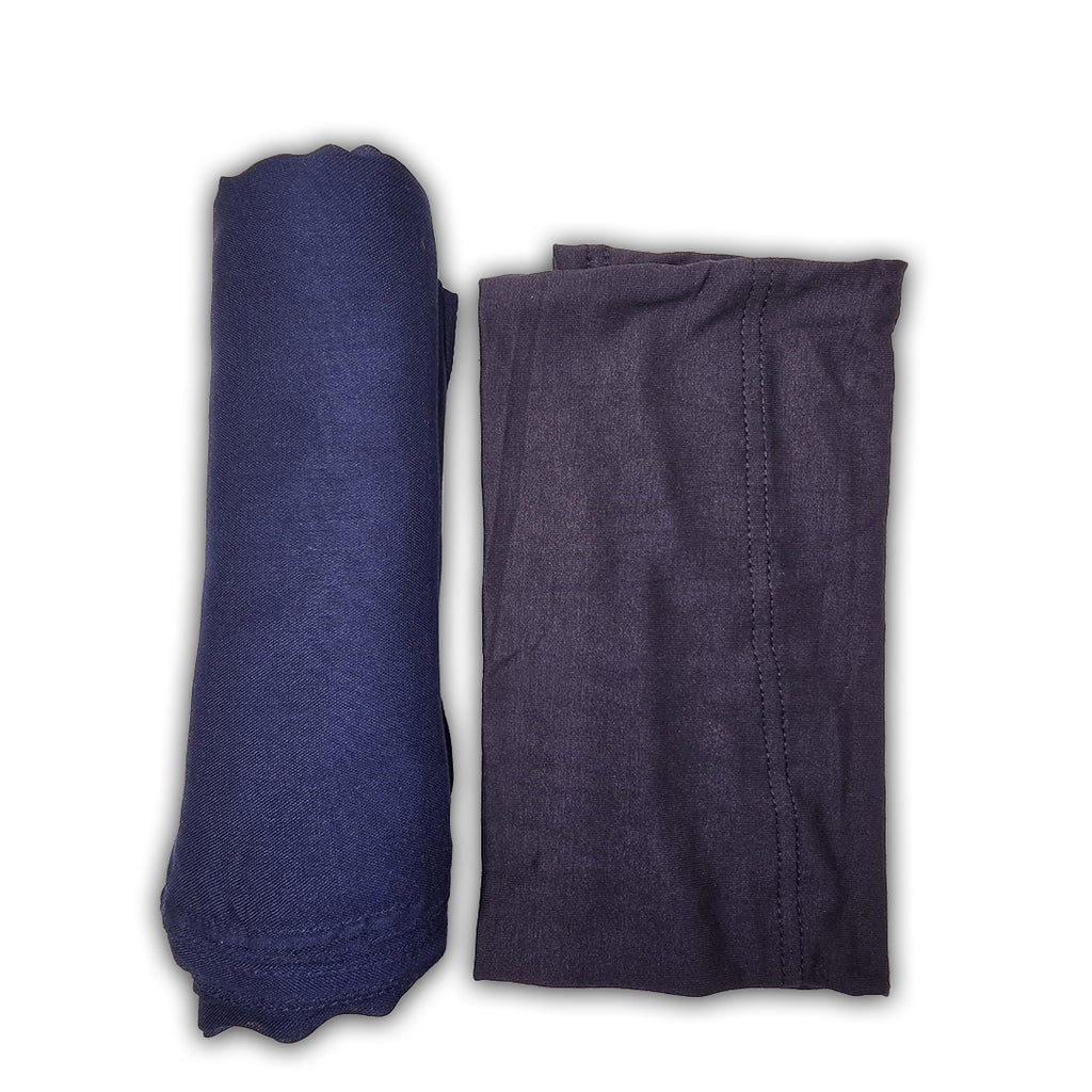 Premium Bamboo Modal Hijab with Cotton/Spandex Undercap – Soft, Breathable, Non-Slip Headscarf Set