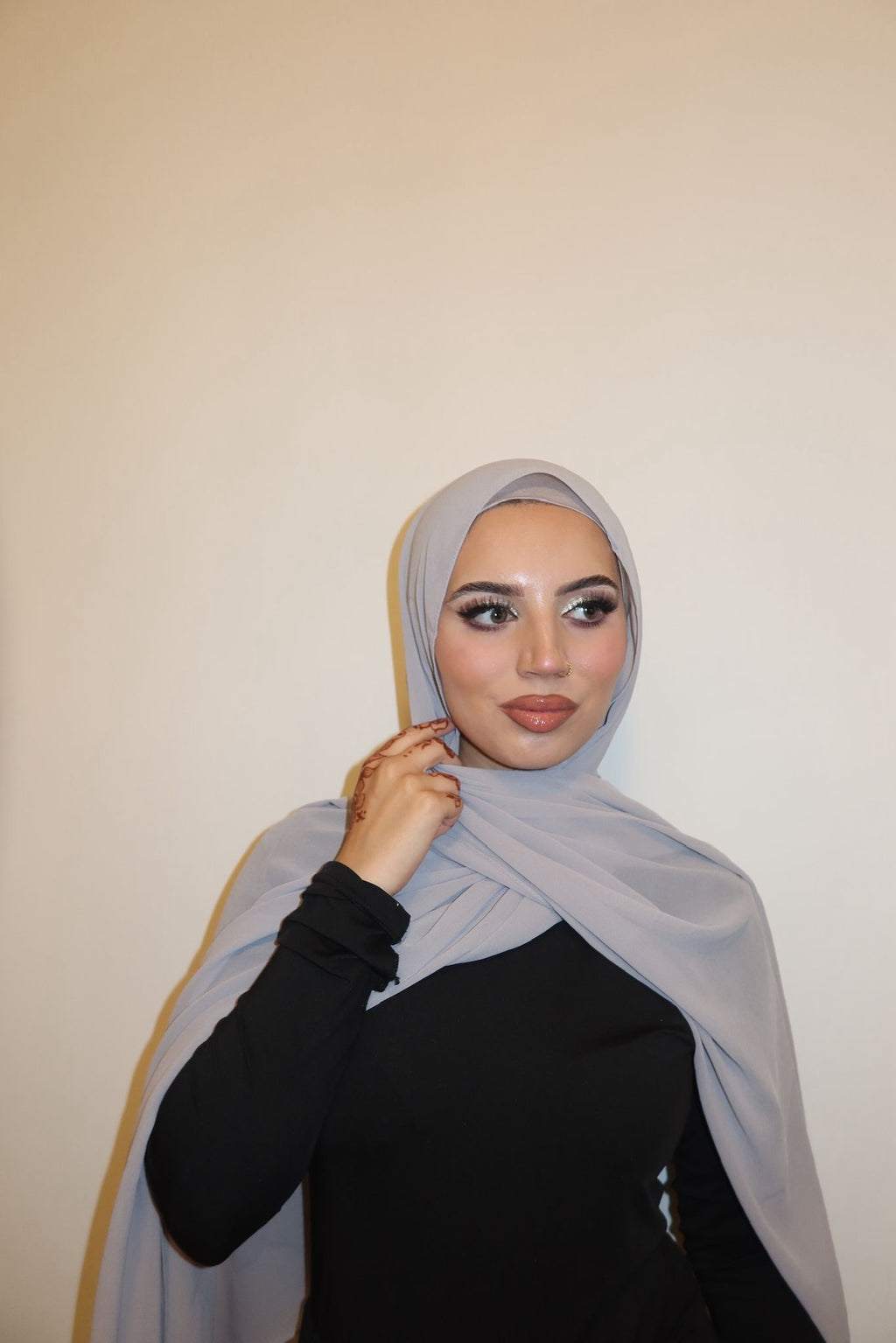 NEW PREMIUM Chiffon with Magnet Instant Hijab