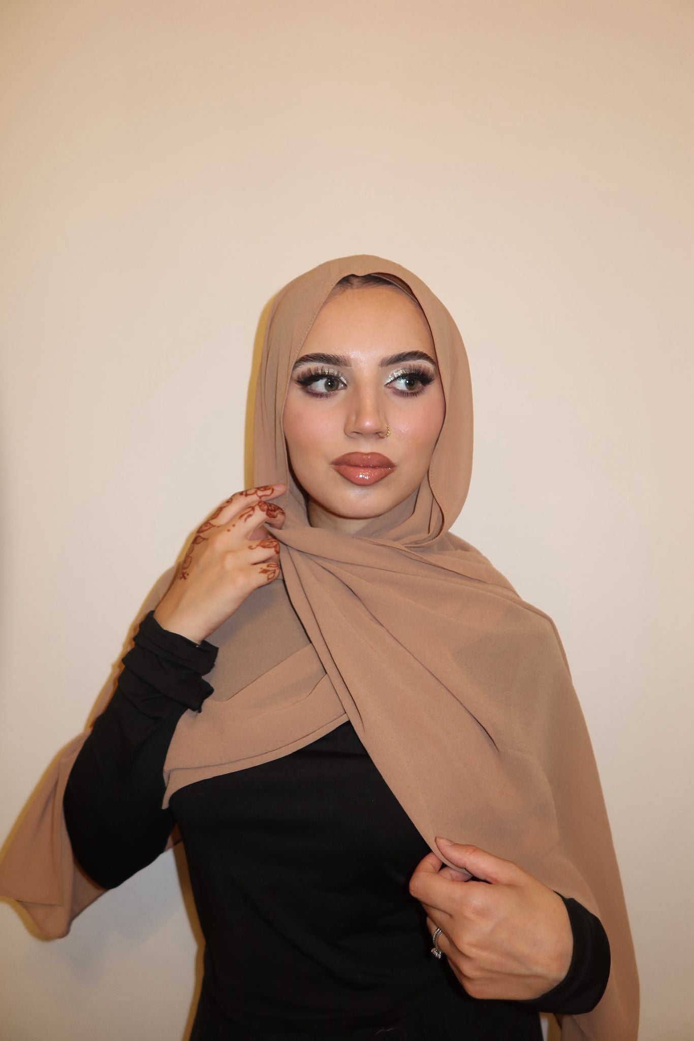 NEW PREMIUM Chiffon with Magnet Instant Hijab