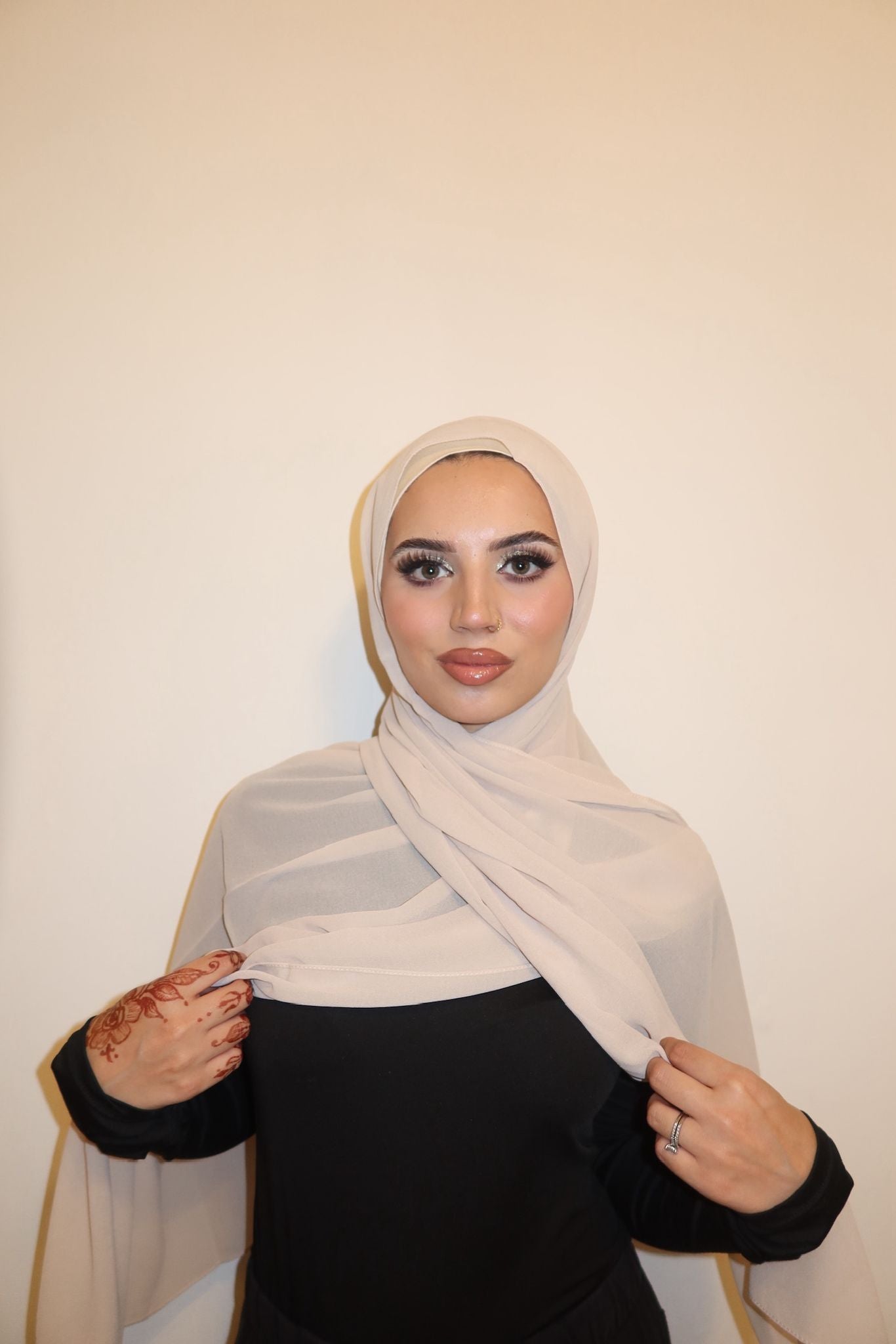 NEW PREMIUM Chiffon with Magnet Instant Hijab